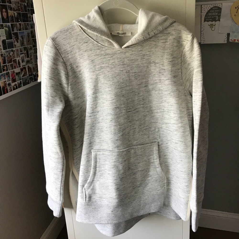 Madewell grey casual hoodie